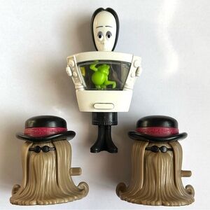 4/$20 Wednesday Addams & 2 Cousin Itt 2019 Burger King Meal Toys Addams Family